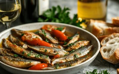 Anchois Frais Cuits au Four : Un Delice Simple de la Cuisine Italienne Traditionnelle