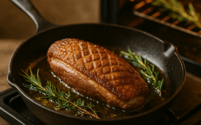 Magret de canard : 5 secrets de cuisson à la perfection, de la poêle au four